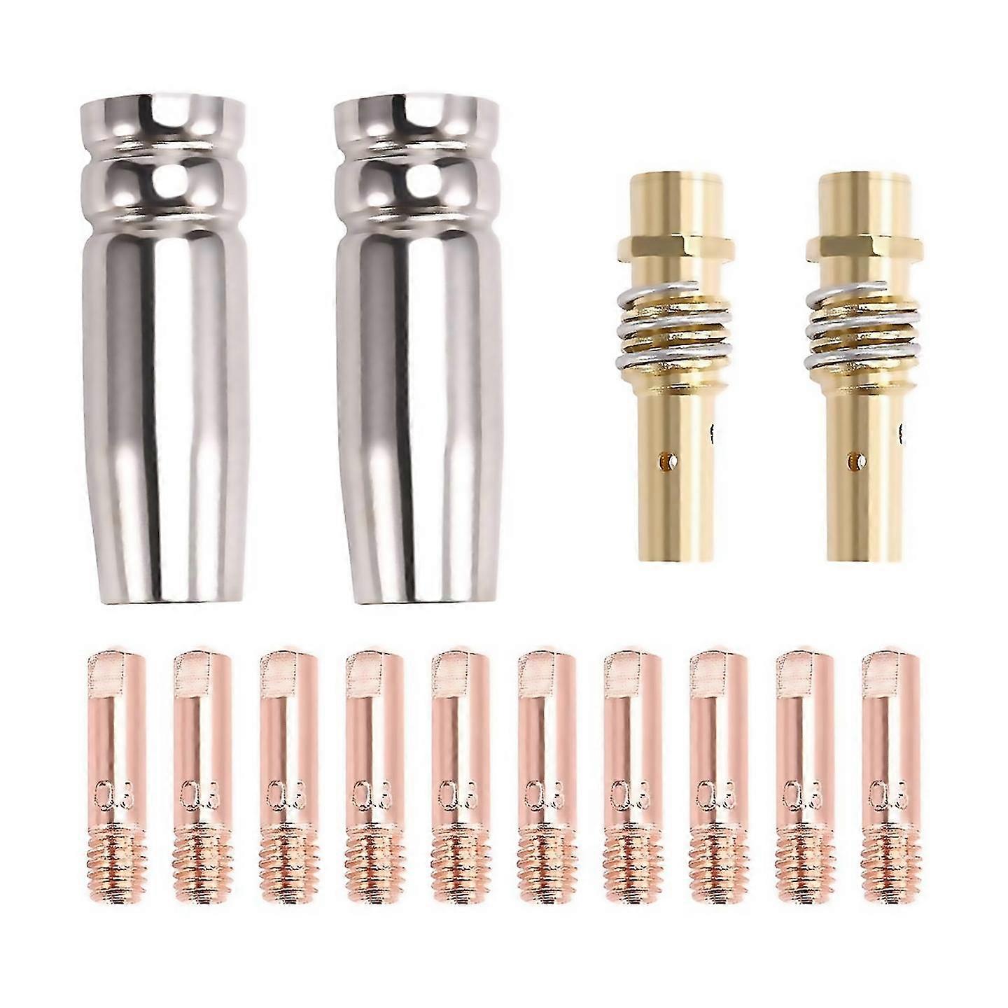 For 14pcs 15ak Welding Torch Accessories Consumables