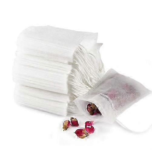 200pcs - empty tea bags for solved - teabags white