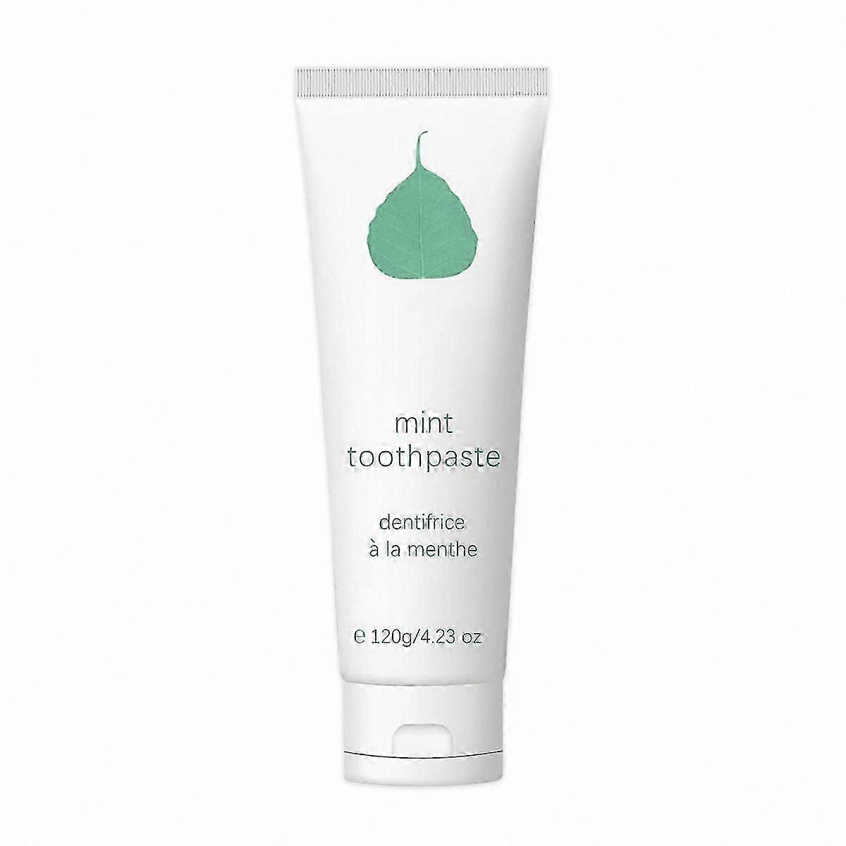 Whitening Toothpaste for Sensitive Teeth, All-Natural Formula, Fluoride-Free, Deep Cleaning, Freshens Breath, 120g
