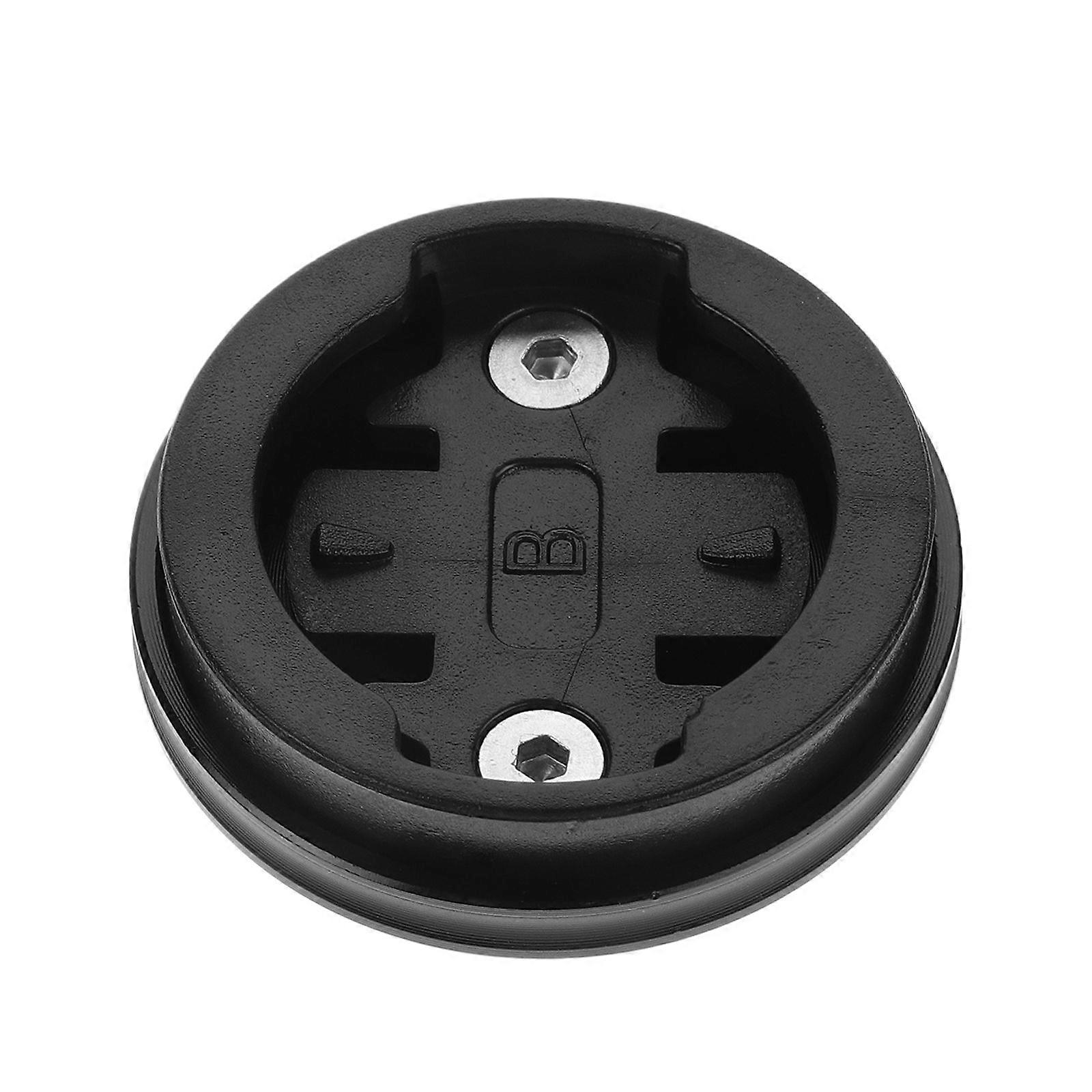Bicycle Computer Mount Bicycle Stem Headset Top Cap Mount Wahoo Stem Mount Bicycle Computer Base Black