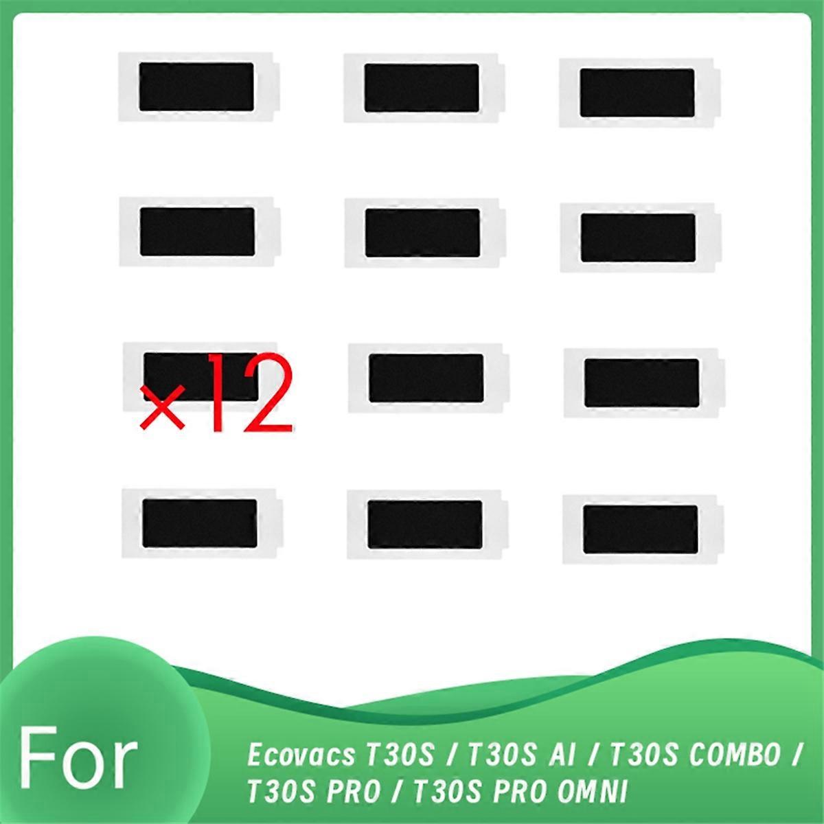 12 Pcs Filter for T30S / T30S AI / T30S COMBO / T30S PRO / T30S PRO OMNI Robot Vacuum