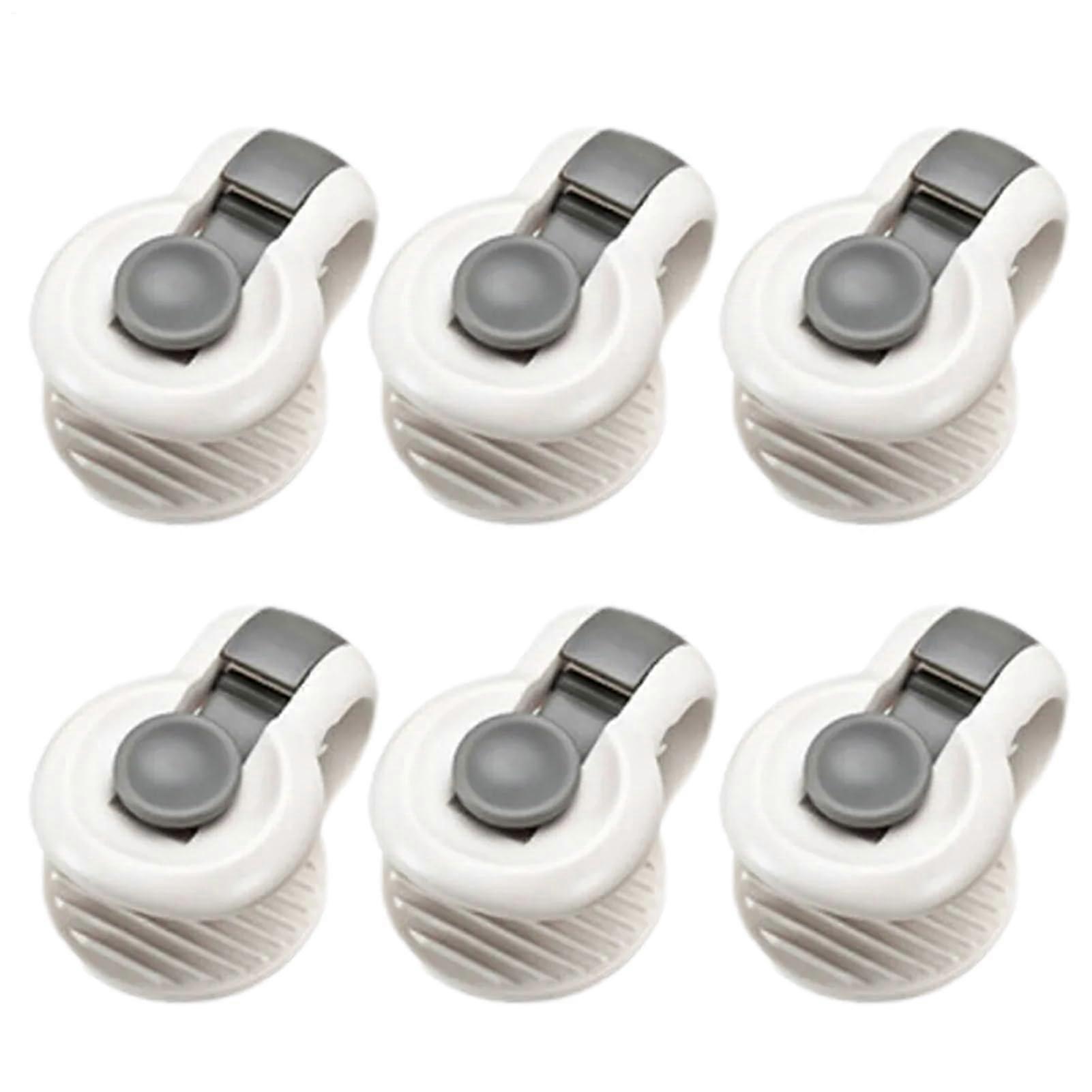 Duvet Stays Locking Pins Comforter Fasteners For Anti Shift Bedding, Universal Fit Quilt Clips For Curtains Gray