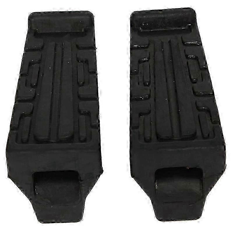 2Pcs Front Foot Rest Rubbers Footrest Handlebars for YBR 125