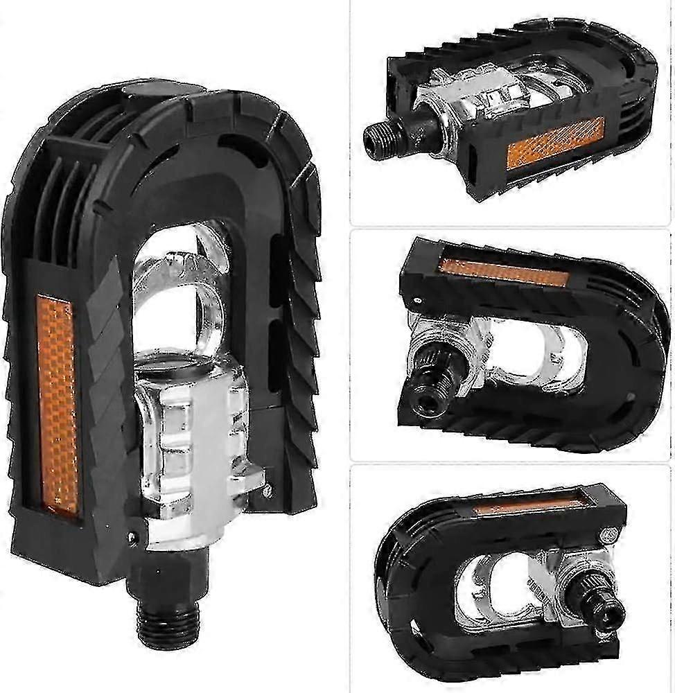 Folding pedals, bicycle accessories, synthetic resin pedals