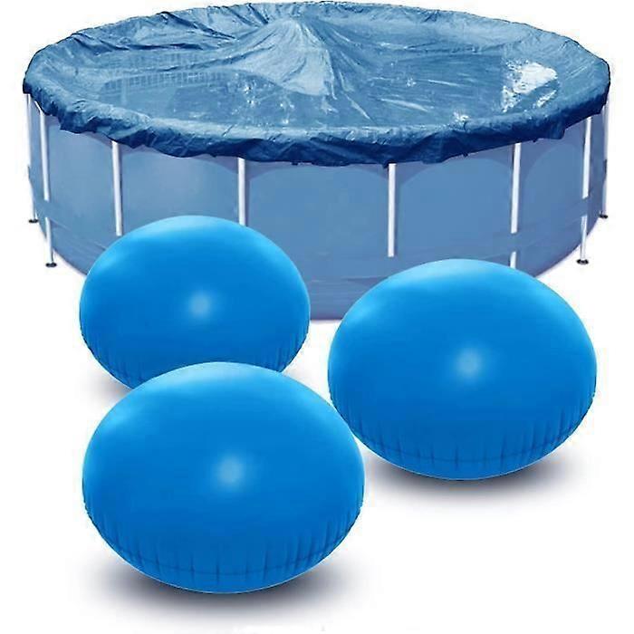 2pcs Winter Pool Cushion 4ft, Inflatable Winter Pool Cushion, Winter Pool Float, Winter Pool Ball