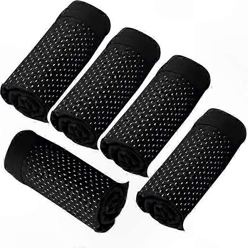 Men's 5-Pack Microfiber Boxer Briefs - Soft, Stretchy, and Compressive Fit for Comfort