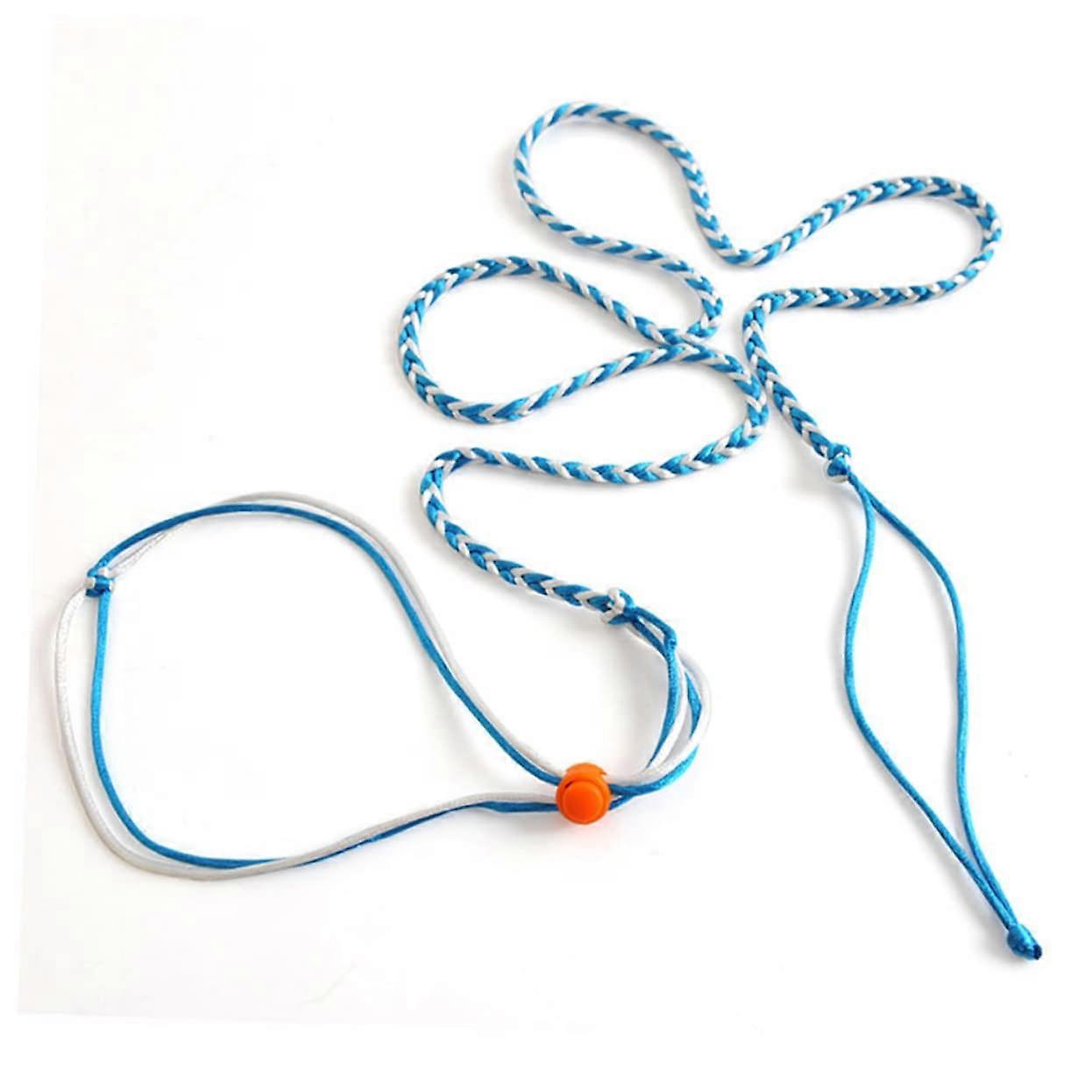 Adjustable Flexible Mouse Lead Leash Harness for Small Pets Hamsters Squirrels, Ultra Soft Material, Secure Buckle, Random Color