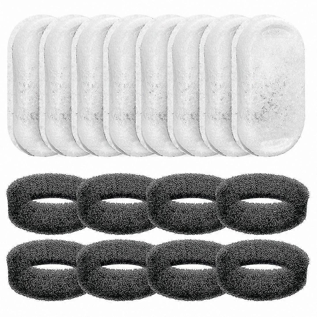 Adjustable Flow Pet Water Fountain Filters, Compatible with 108oz/3.2L and 67oz/2L Cat Fountains