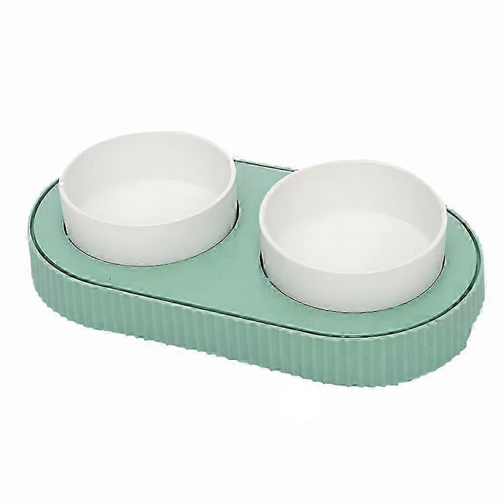 Heated Cat Bowl With Constant Temperature Ceramic Integrated Pet Bowl