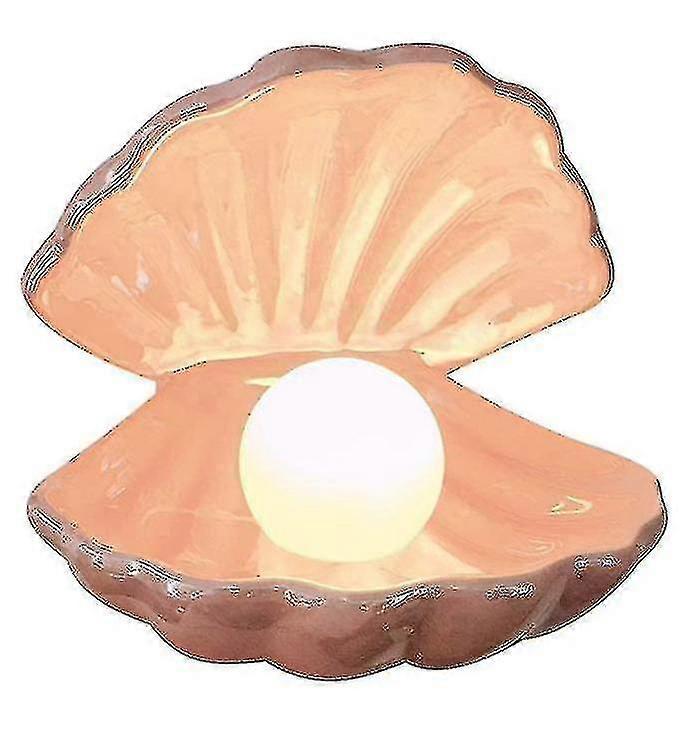 Shell Design Pearl LED Lampe Veilleuse Portable pour Chambre à coucher