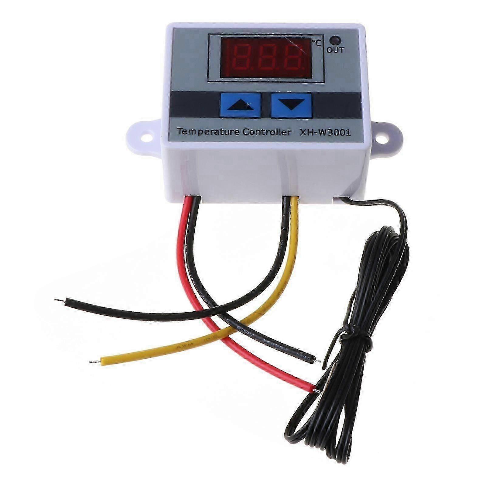 Digital LED Temperature Controller for Incubators, Supports 110-220V Cooling and Heating