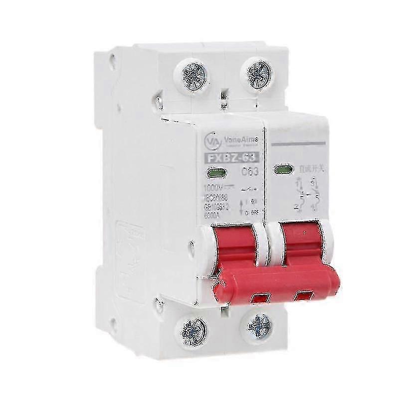 2p Dc 1000v Aurinko Mini Katkaisija 10a /16a/32a/50a/63a Dc Aurinkosähkö Mcb