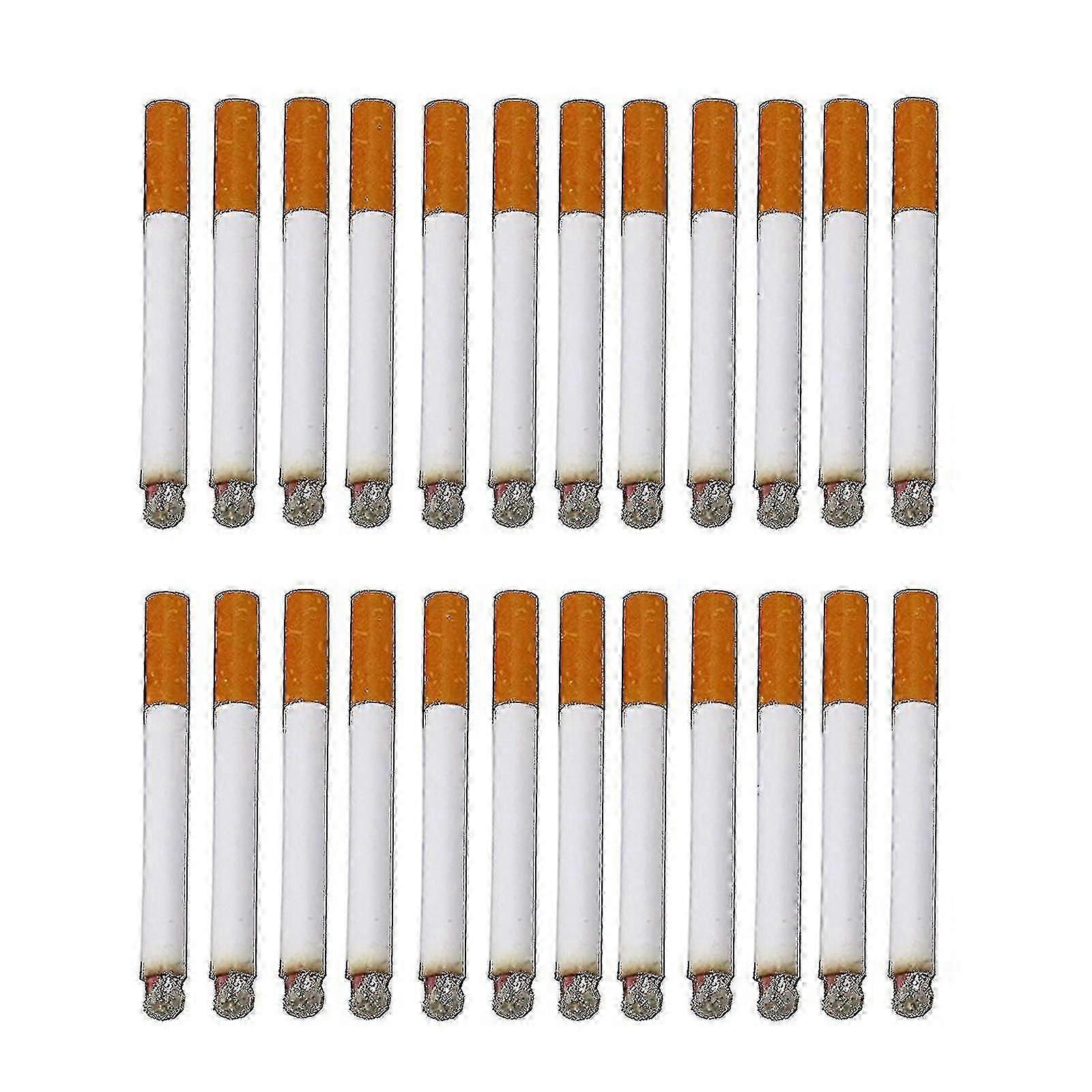 60pcs ψεύτικα τσιγάρα για μαγικά κόλπα φάρσας αστείων με στηρίγματα καινοτομίας επίδρασης καπνού