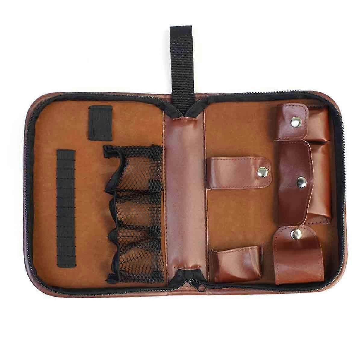 Golf Tool Bag - Large Capacity Leather Organizer, Easy to Carry Multifunctional Accessory Storage, Durable Design