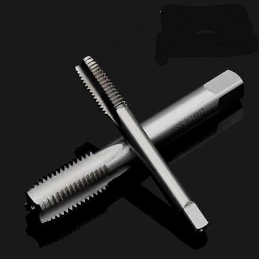 HSS metric thread tap M3X0.5 straight shank plug tap 2 pack