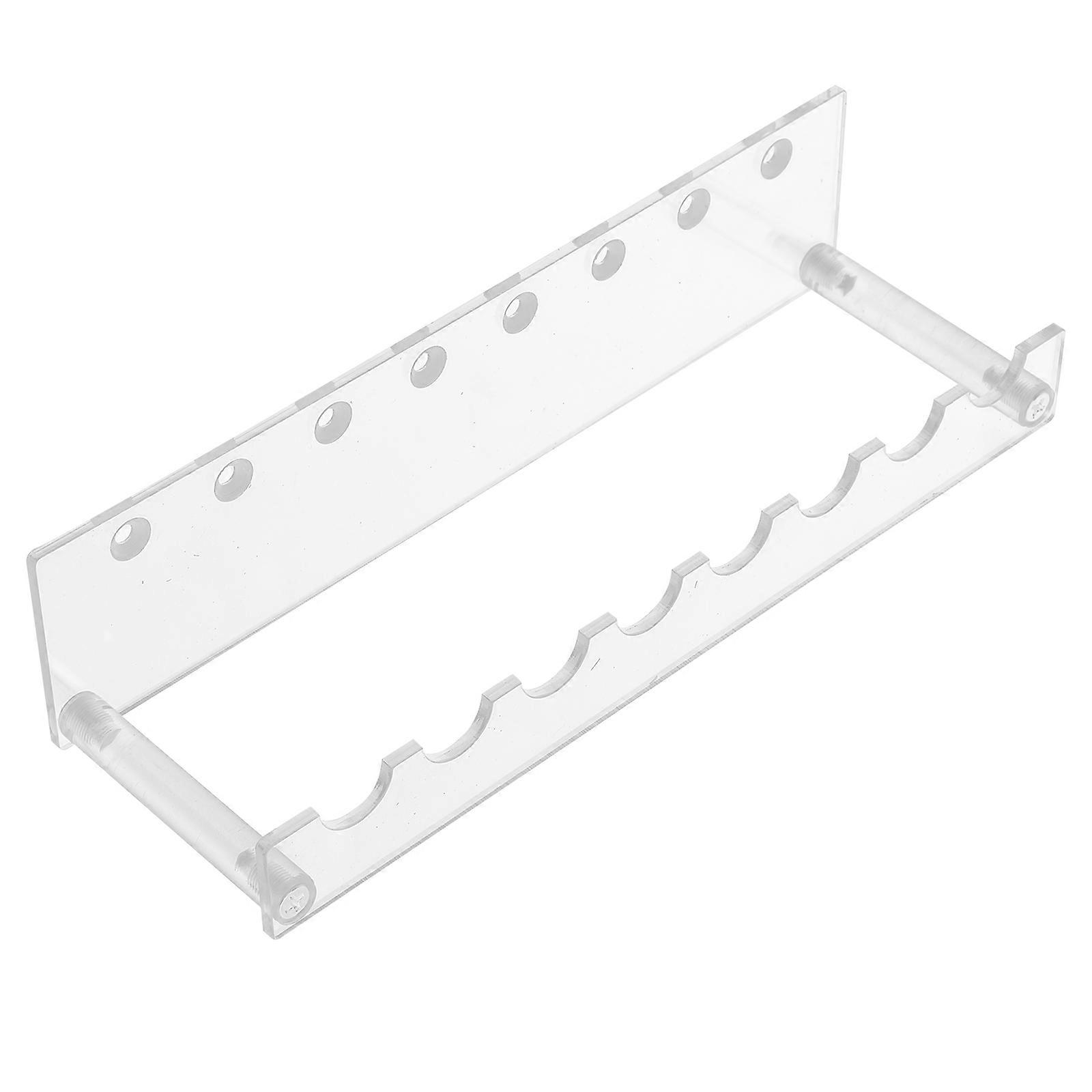 Acrylic Pen Holder Display Stand for Makeup Pens 2Sets White Storage Rack