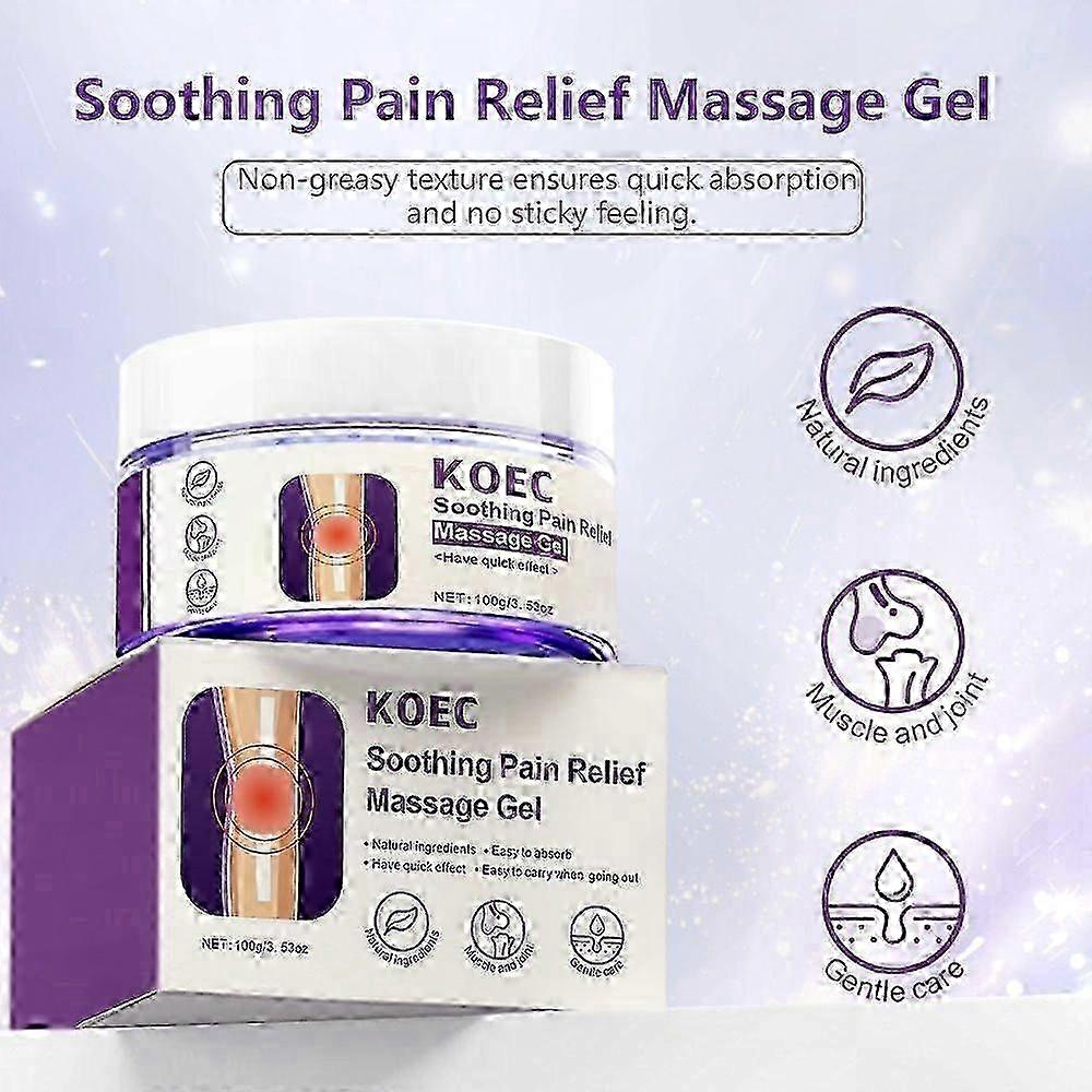Gel for Muscle and Joint Support, Targets Knees, Neck, Hands, Feet, and Back, Mild Formula for Everyday Comfort