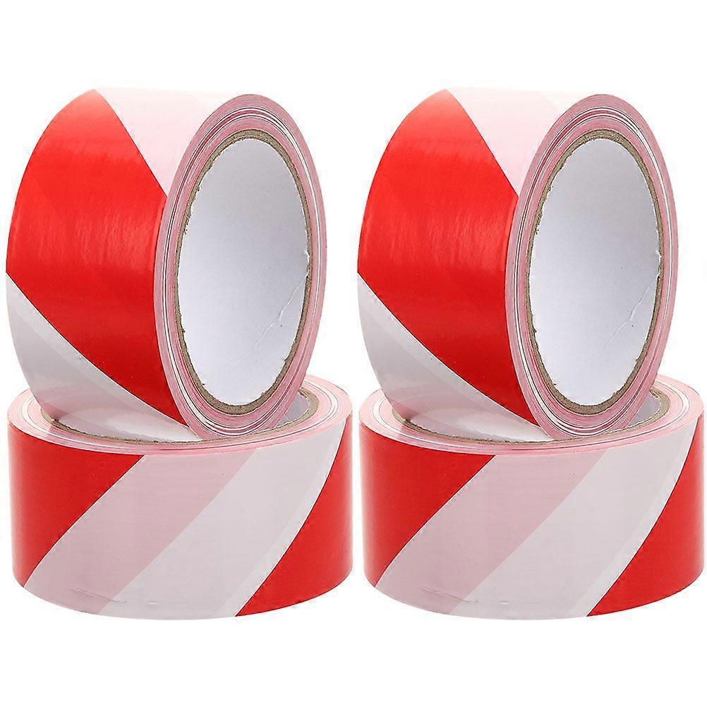 4 Rolls Caution Tape Caution Strips Non Sticky Hazard Tapes Warning Safety Tapes