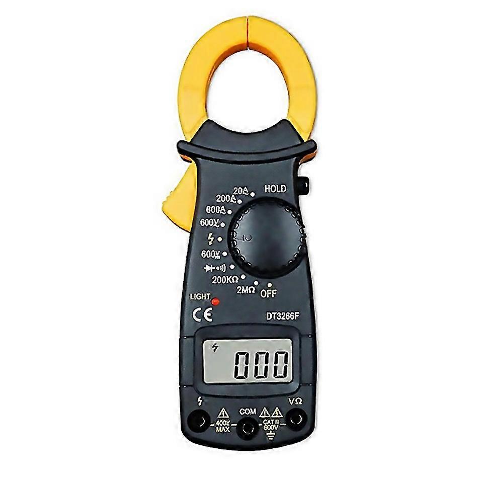 For Digital Amper Clamp Meter Multimeter Ncv Current Clamp Pincers Voltmeter Ammeter 600a Acdc Ohm