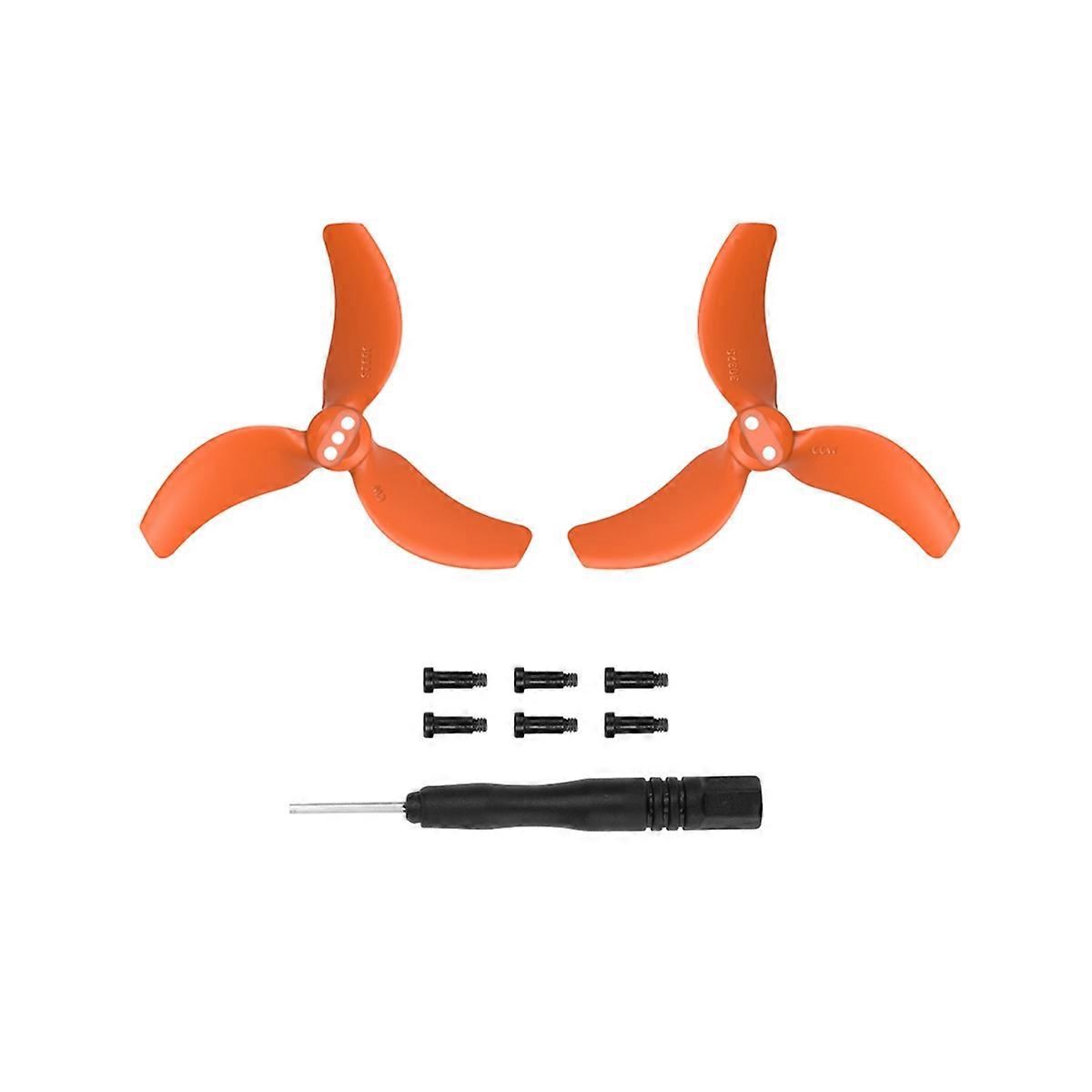 1 Pair of Propeller Blades For Avata 2 Propeller 3032S Blades,Orange