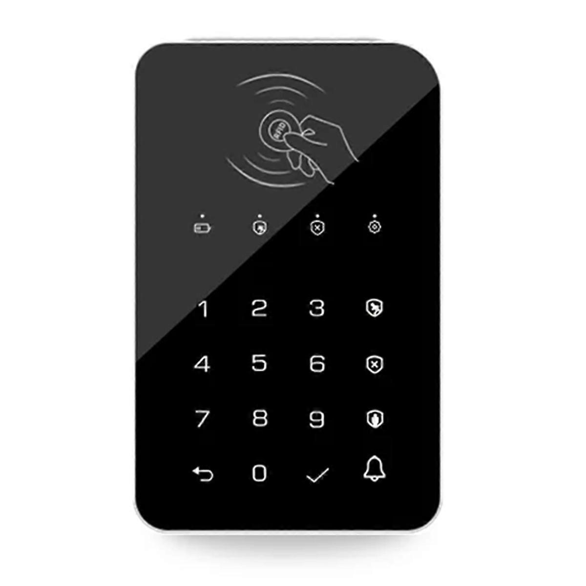 433Mhz Touch Keyboard Lock 3Pcs RFID Card Arm for Tuya Smart Home
