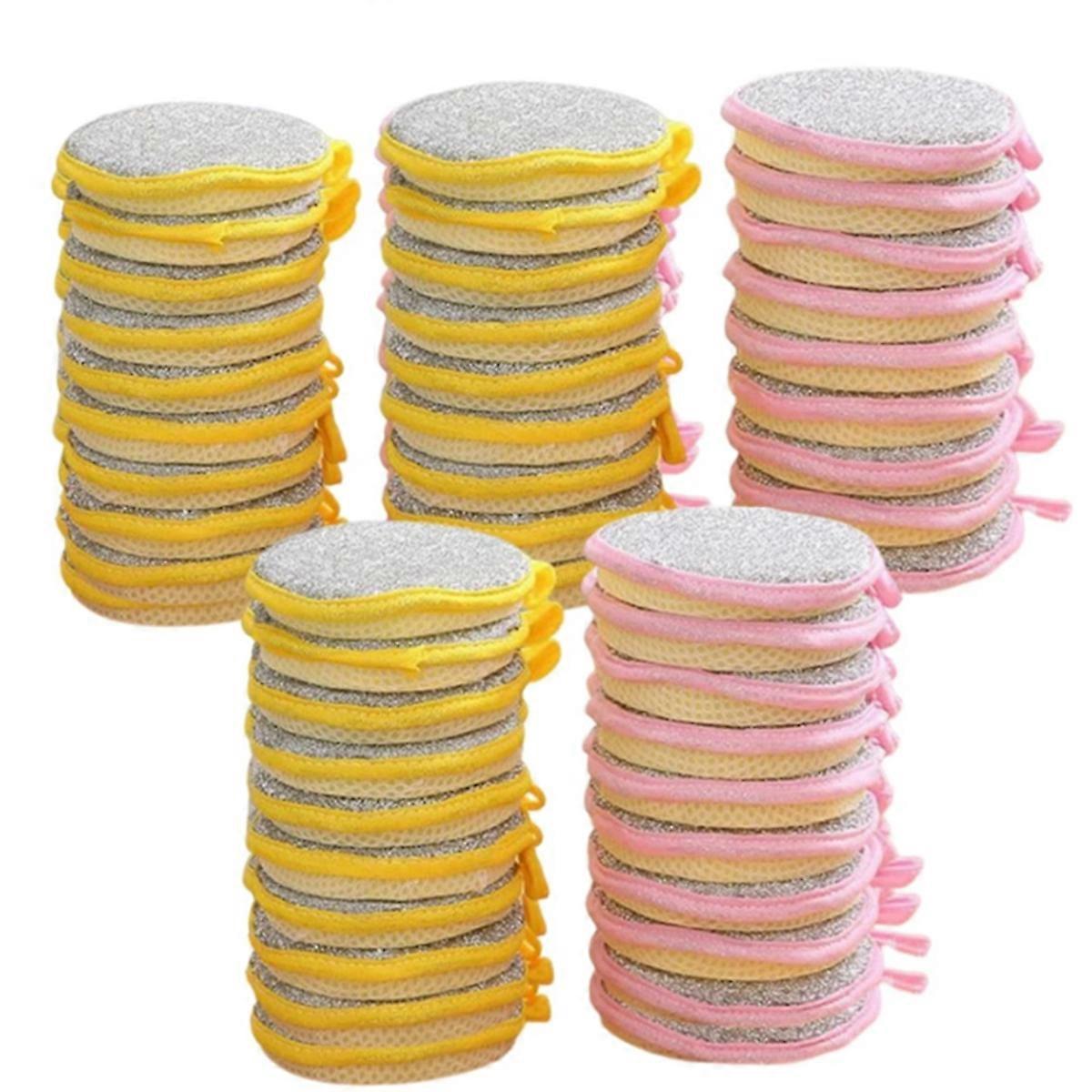 Double Side Dishwashing Sponge