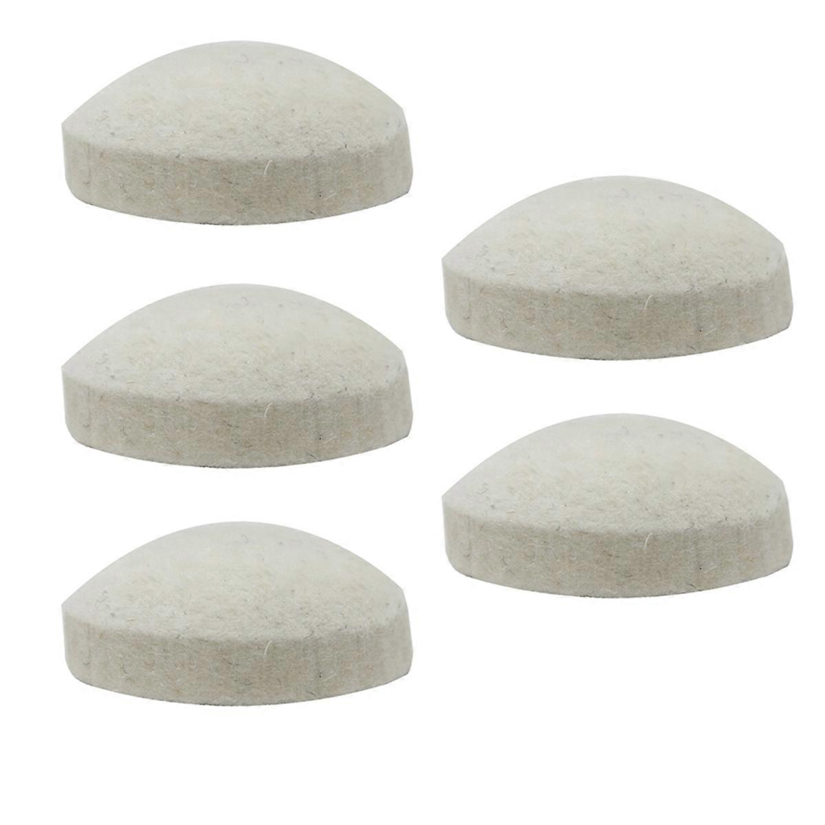 D  Hammer Pad White Felt Semi-Circular Hammer Pad D  Accessories