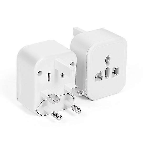 Universal Travel Power Adapter for AC Charging in Multiple Countries with Compact Design