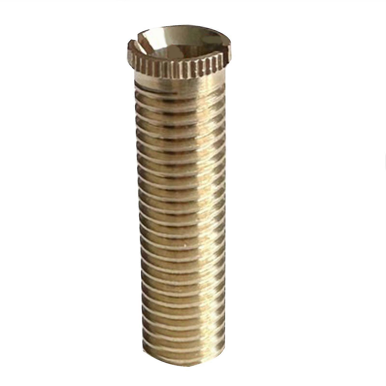 Kitchen Sink Basket Strainer Threaded Screw Connector Pure Copper Sink Filter Waste Plug Screws Easy to Replace 3cm