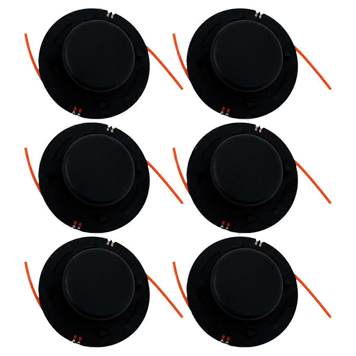 6pcs 4008 710 4302 Spool for 56 Replacement String Trimmer Spool,C2-2 for Weed Eater String Head