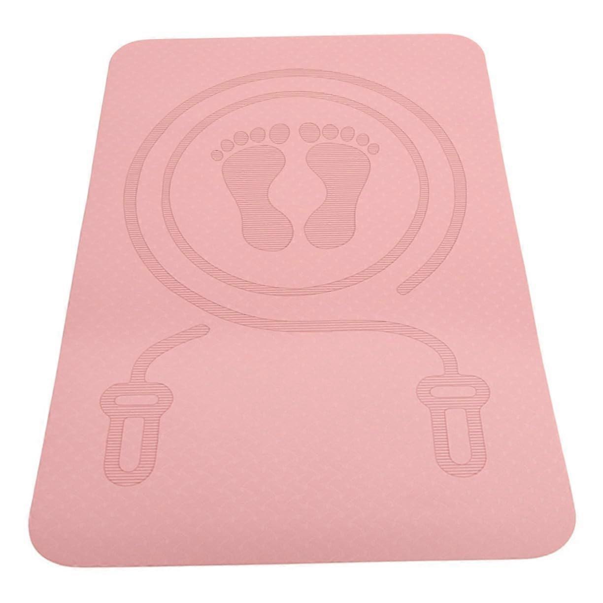 Multi Use Non Slip Exercise Mat For Home Gym Tpe Thickened Jumping Pad, Yoga And Skipping, Durable Quiet Workout Surface
