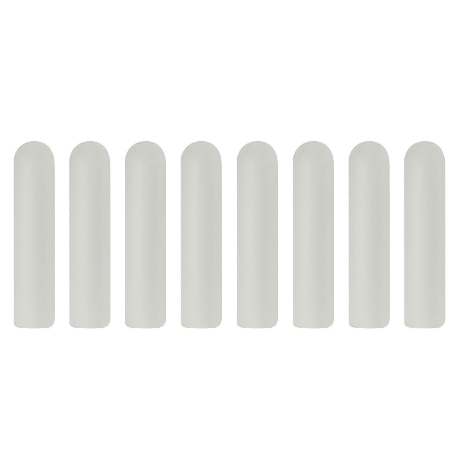 Shoelace Tips 32 Pcs Plastic For DIY Shoelace Accessories Lightweight Easy Installation White Color