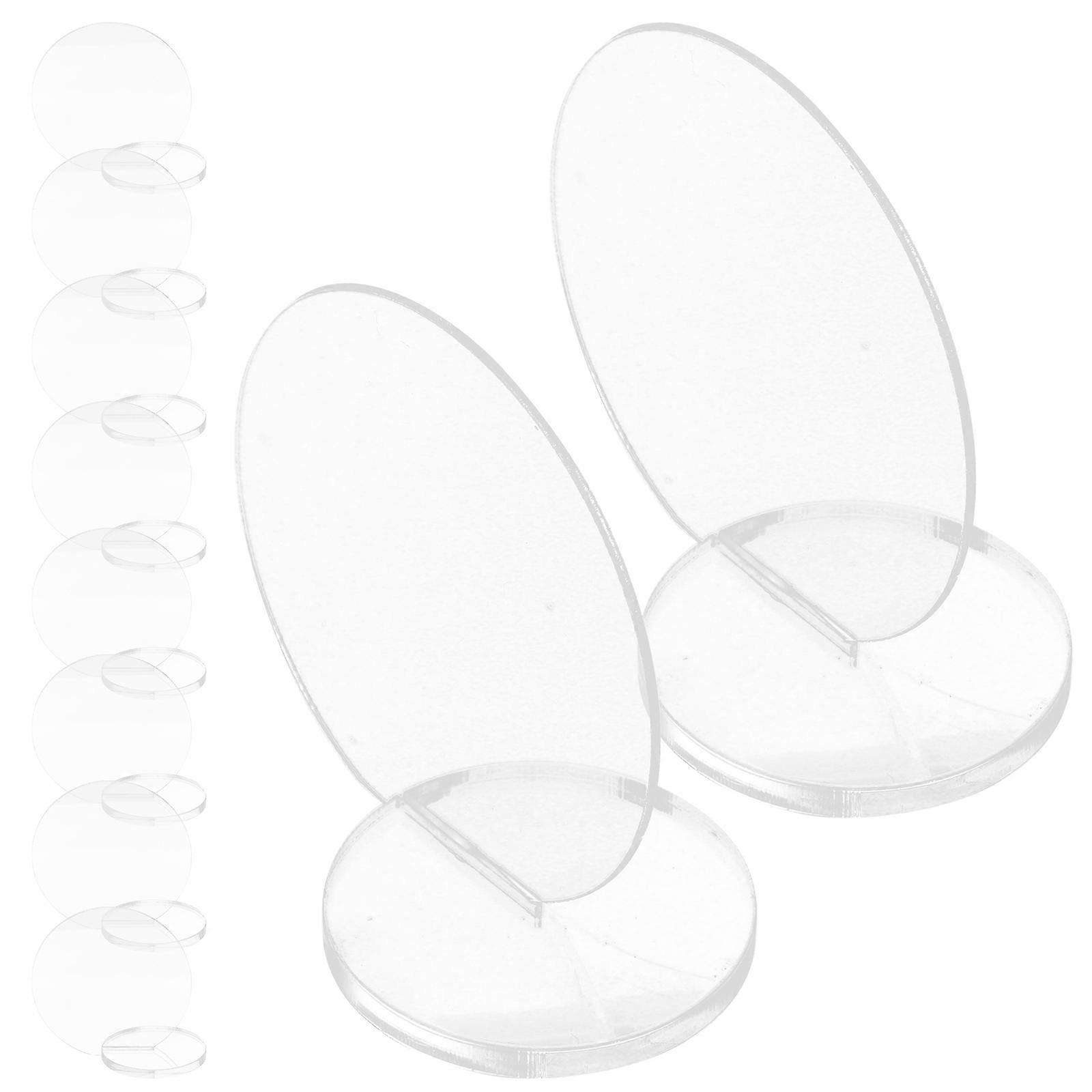 Transparent Round Acrylic Signage Table Number Displays 30 Sets Ideal For Wedding And Party Decorations Chic Style For Various Occasions