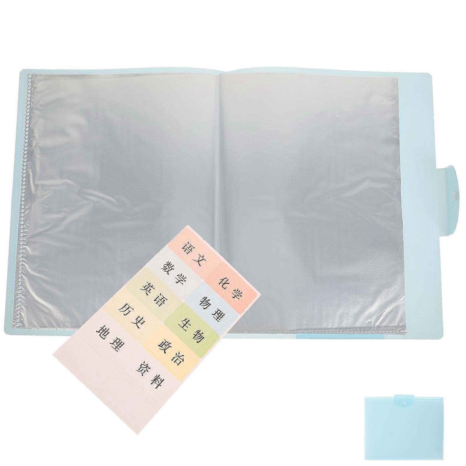 Documents Organizer A3 Examination Paper Organizer for Storage Use 3Pcs Folder