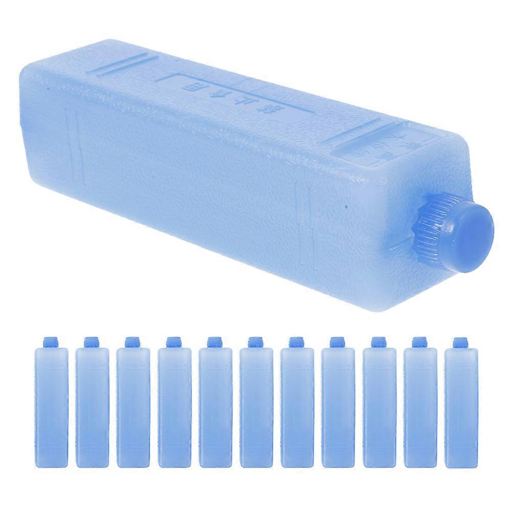 Ice Packs Air Conditioner Fan for Cooler Use 48Pcs Reusable Freezer Blocks Cooler