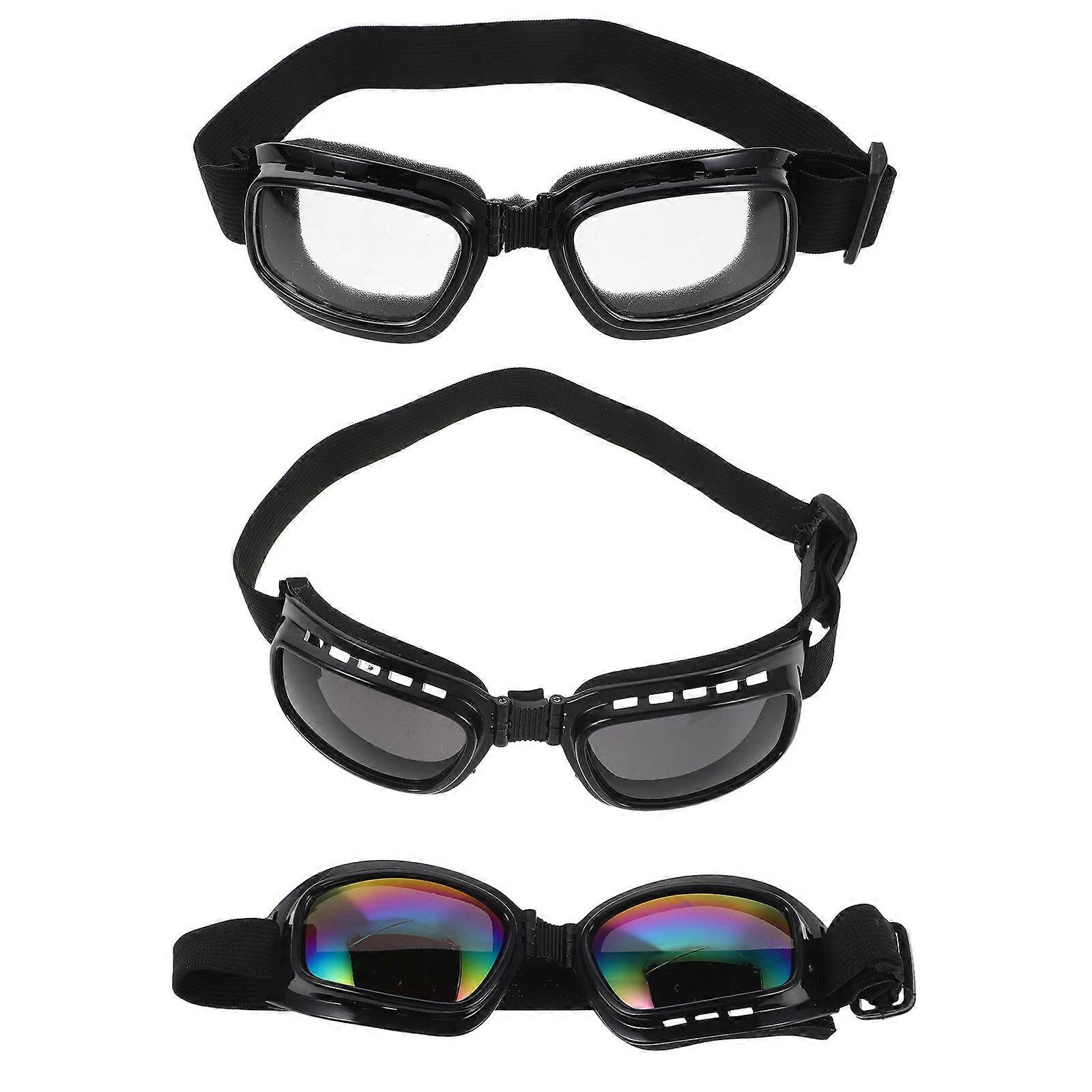 Windproof Dog Goggles for Large Breed with Uv Protection and Adjustable Strap
