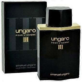 Eau de Toilette - UNGARO - Ungaro III - 100 ML - Men's - Woody - Eau de Toilette