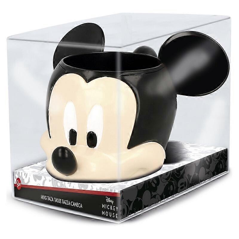 Mickey Mouse 3D Mug, Ceramic, 11 oz Capacity
