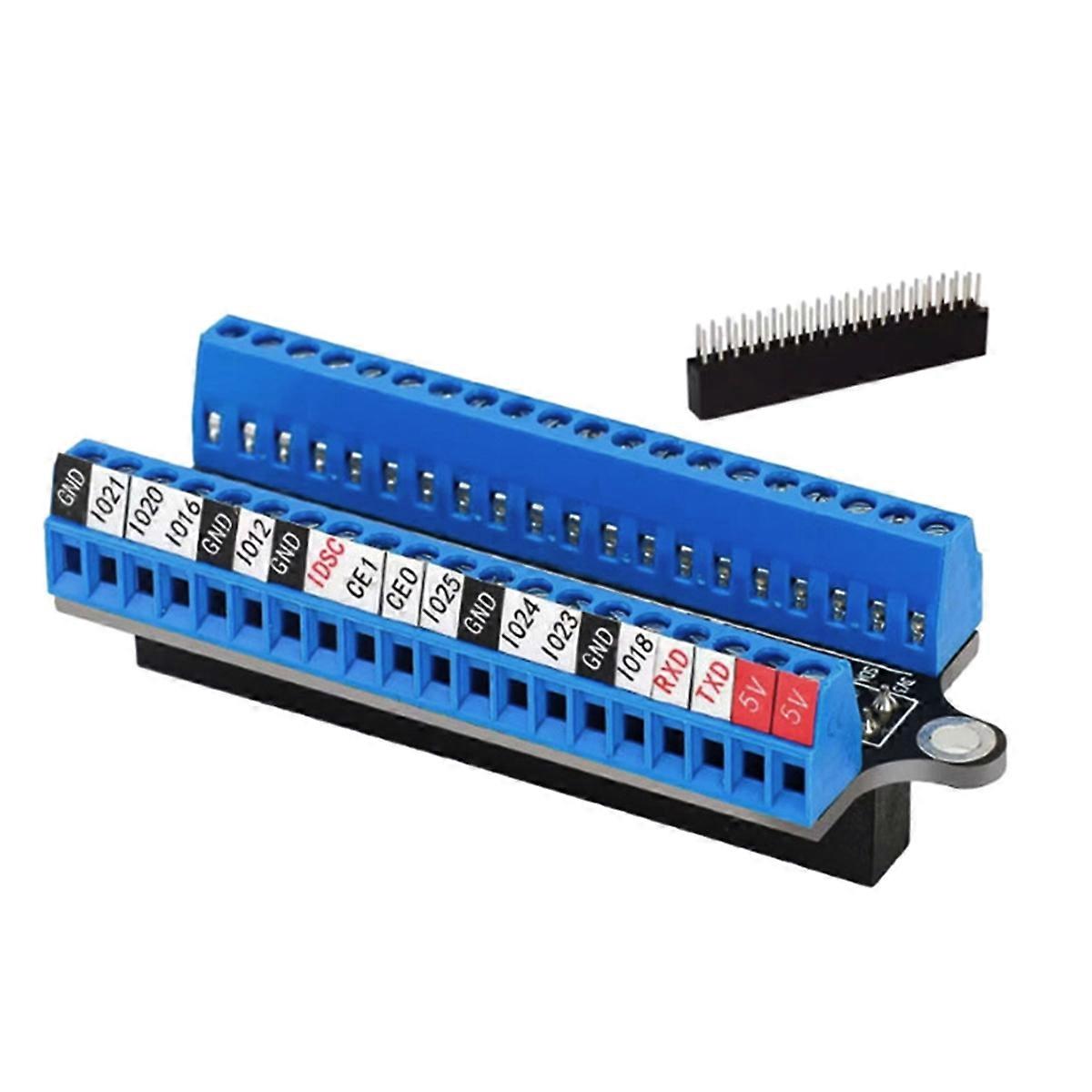 For GPIO Expansion Board Mini Screw Terminal 40P Pin Lead-Out Sticker Acrylic Plate for RPI 3/4/5B
