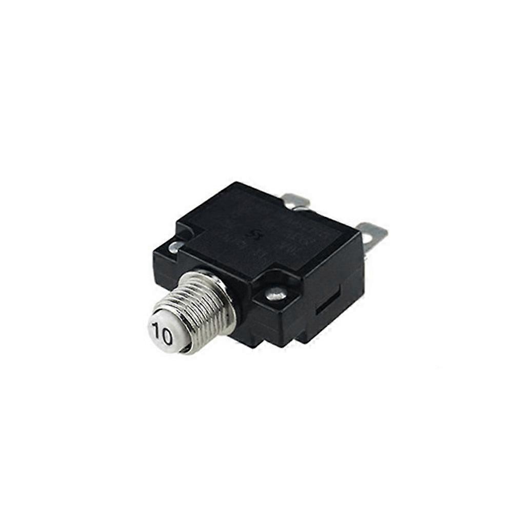 Car Circuit Breaker Dc 50V Overload Protection Reset 10a Accessory