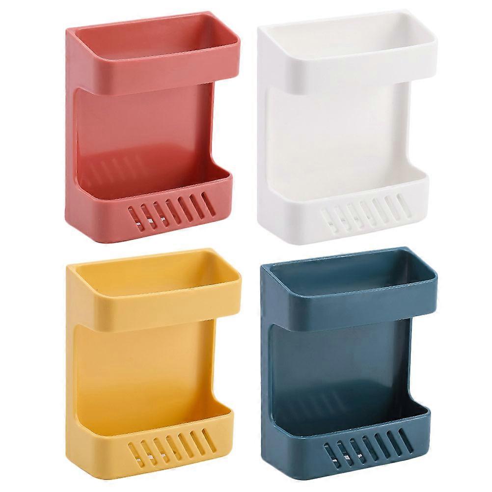 Punch Free Storage Box Wall-Mounted Storage Boxes for Space Saving 8Pcs