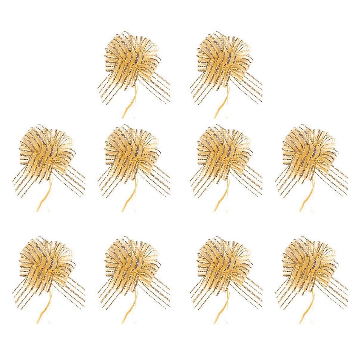 Pull Bows for Wedding Bows Decoration 10Pcs Pack