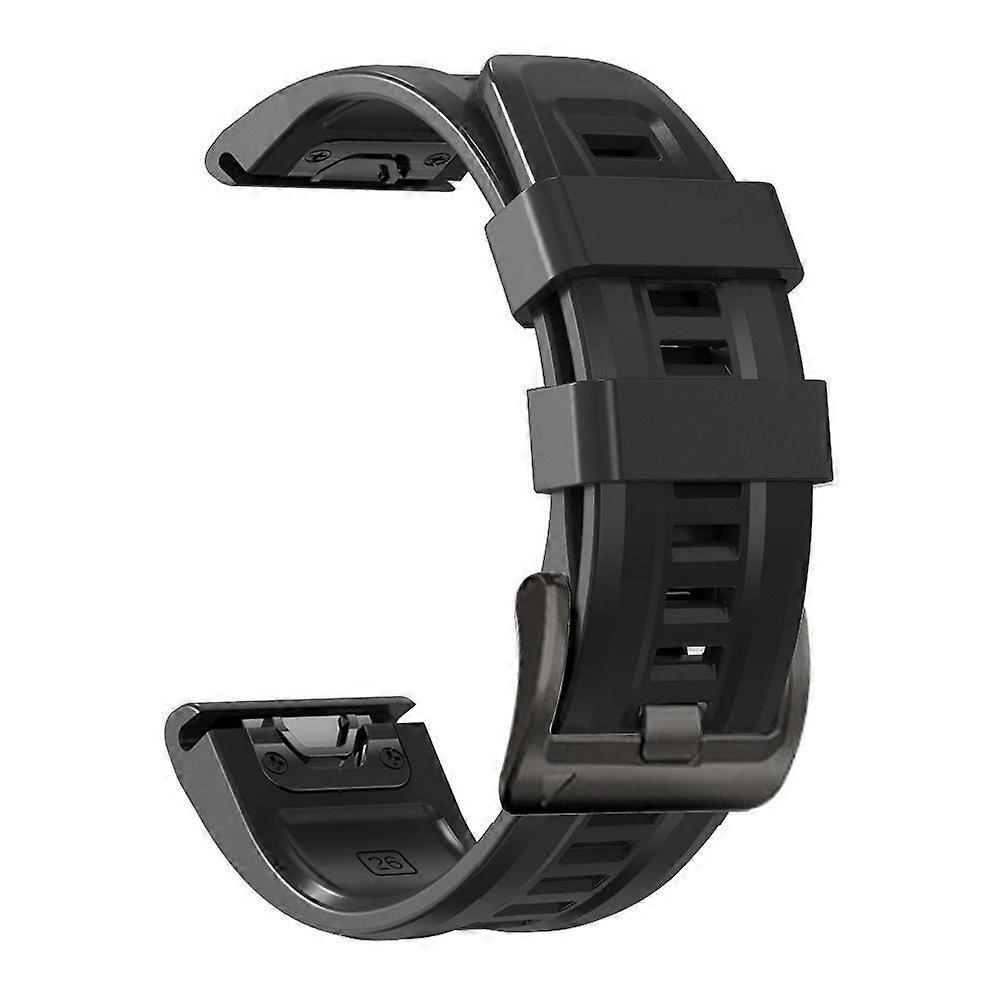 Compatible with Garmin Fenix 7X / Fenix 7X Pro 26mm Black