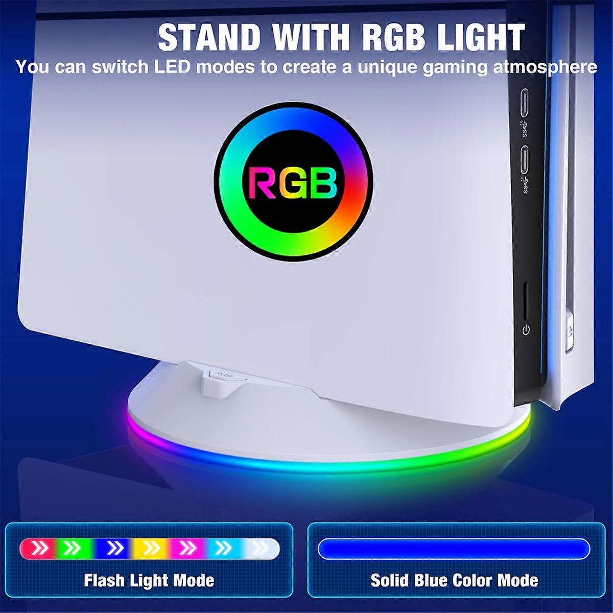 Vertical Stand with RGB Light for Gaming Accessories
