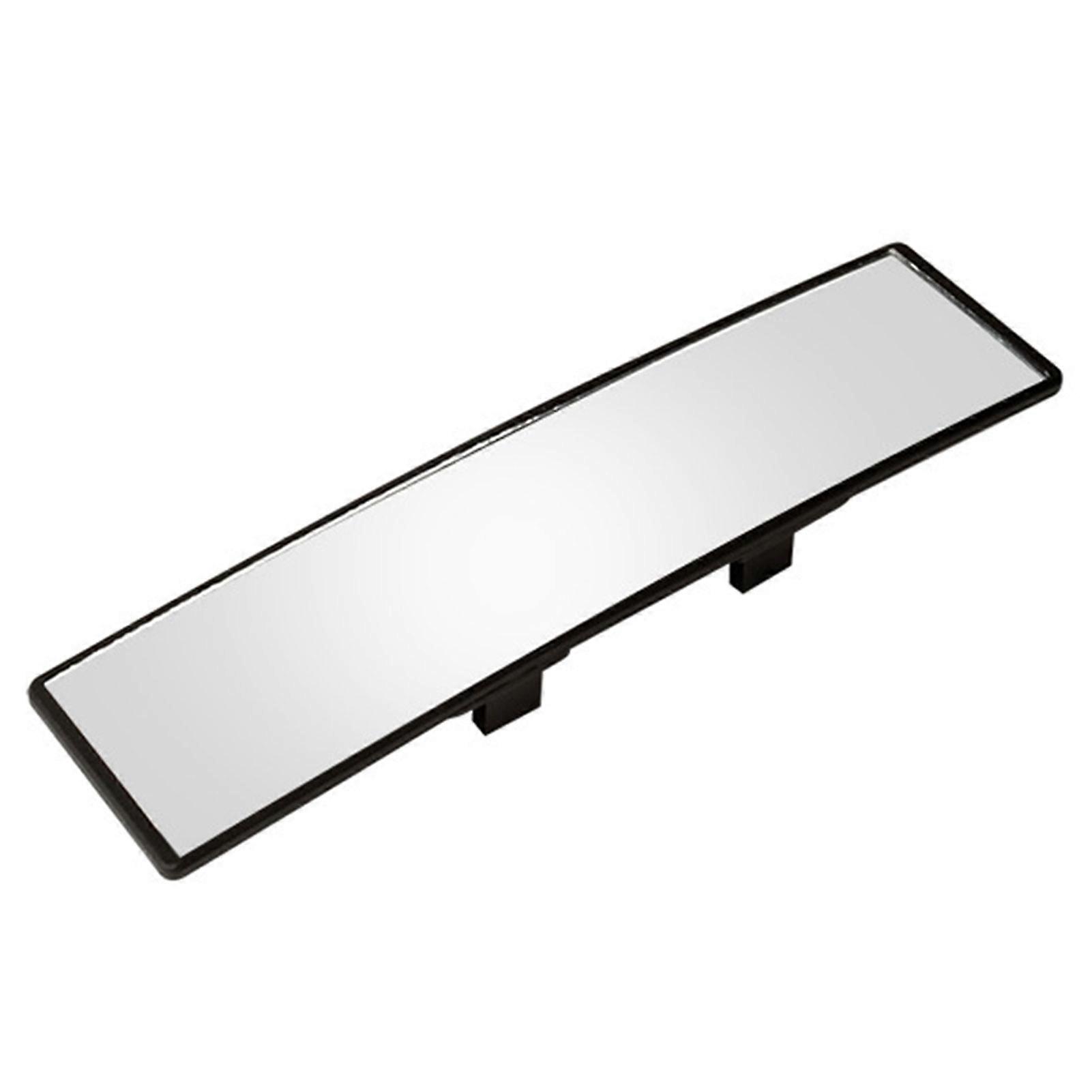 ​​Universal Panoramic Clip-On Rearview Mirror, Extra Wide Angle Convex Glass for Blind Spot Reduction & Anti-Glare Safety​​