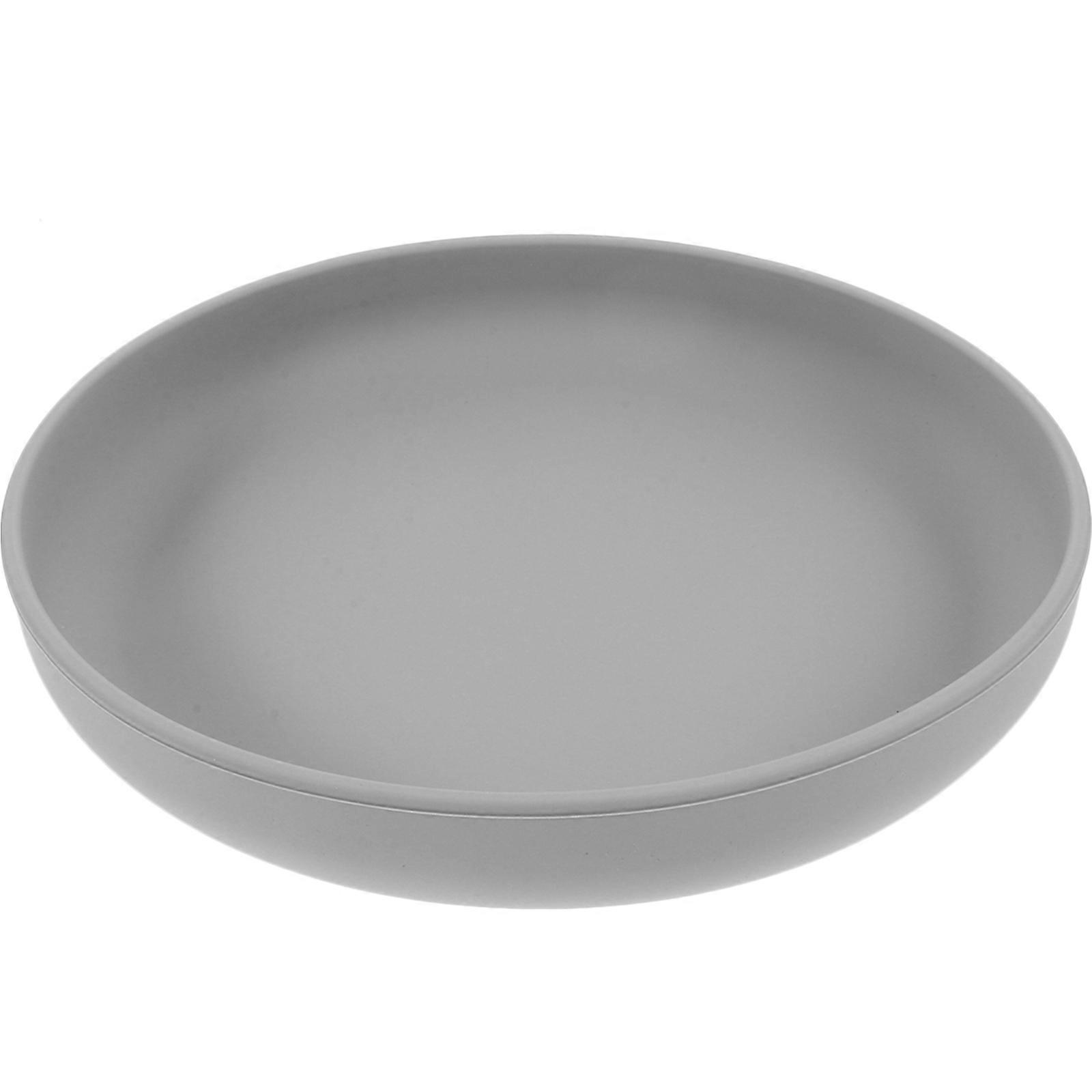 Senior Dining Scoop Plate with Suction Base for Spill Proof Use 4Pcs