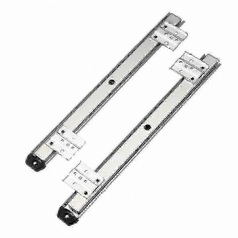 Adjustable 35-Key Keyboard Drawer Slide Rail for Underdesk Computer Setup