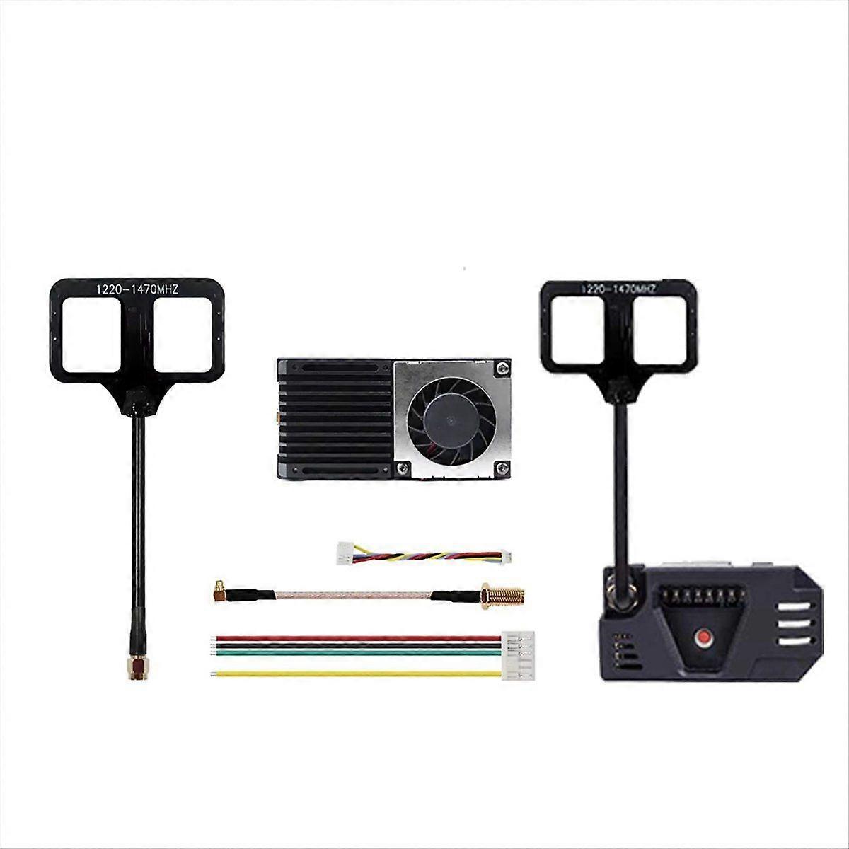 1.2G 4.5W VTX+1.2G VRX 8CH 25mW 800mW Switchable 2-8S VTX Video Transmitter Module for Long Range FPV Drone