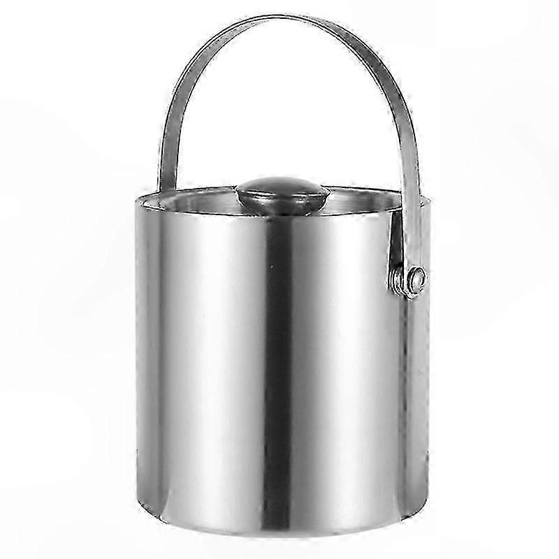 2L/3L Insulated Ice Bucket with Lid - Thickened Smooth Surface for Parties & Drinks