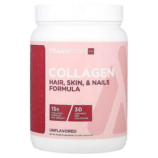 TransformHQ, Collagen, Unflavored, 17.4 oz (486 g)